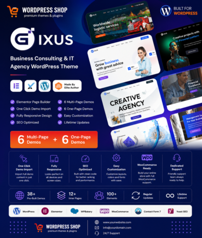 Gixus | Multipurpose WordPress Theme