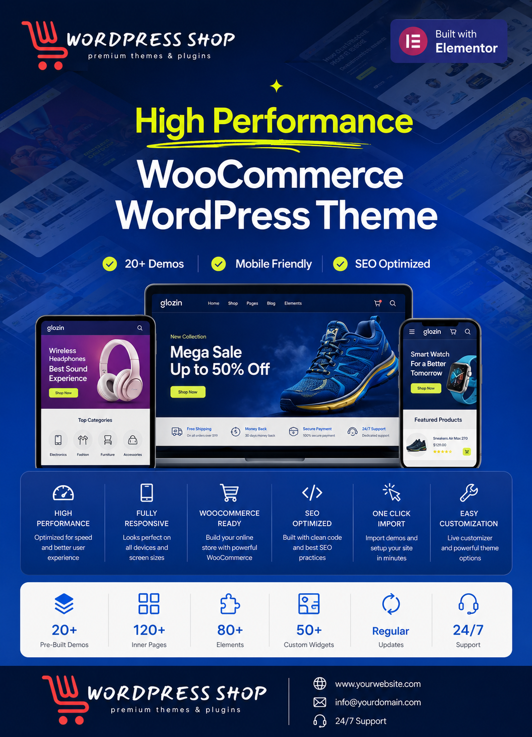 Glozin - Multipurpose WooCommerce WordPress Theme