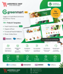 GreenMart – Organic & Food WooCommerce WordPress Theme