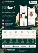 Hara - Beauty and Cosmetics Shop WooCommerce Theme
