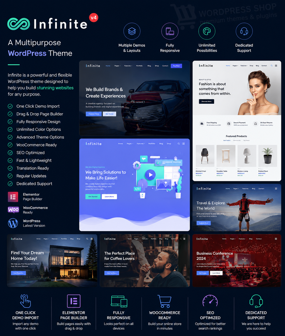Infinite - Corporate Business WordPress