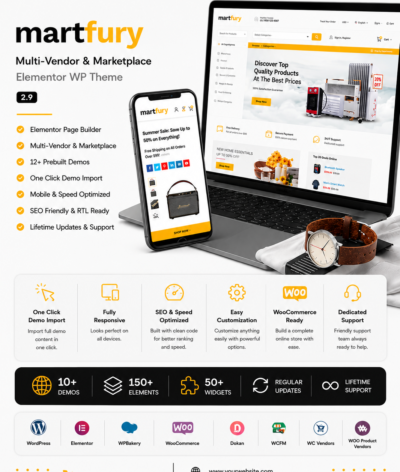 Martfury - WooCommerce Marketplace WordPress Theme