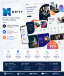 Nifty - Business Consulting WordPress Theme