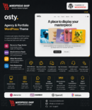 Osty – Creative Agency and Portfolio Theme