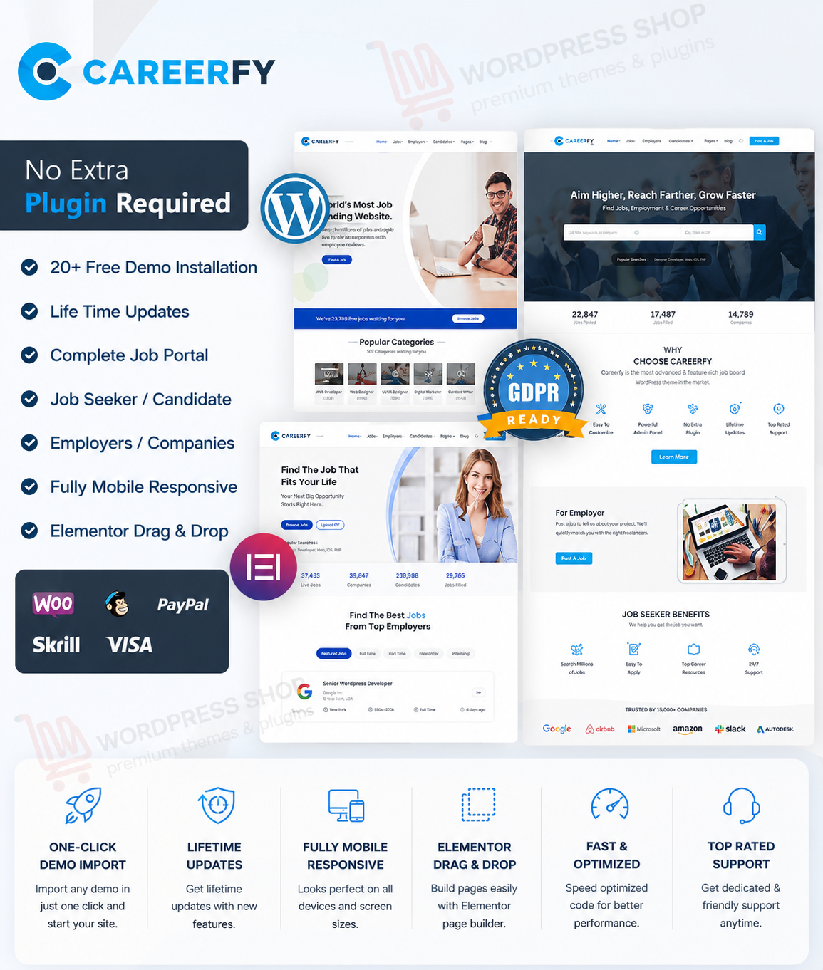 Careerfy - Job Board WordPress Theme